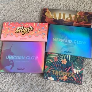 Face Candy eyeshadow highlight palette bundle